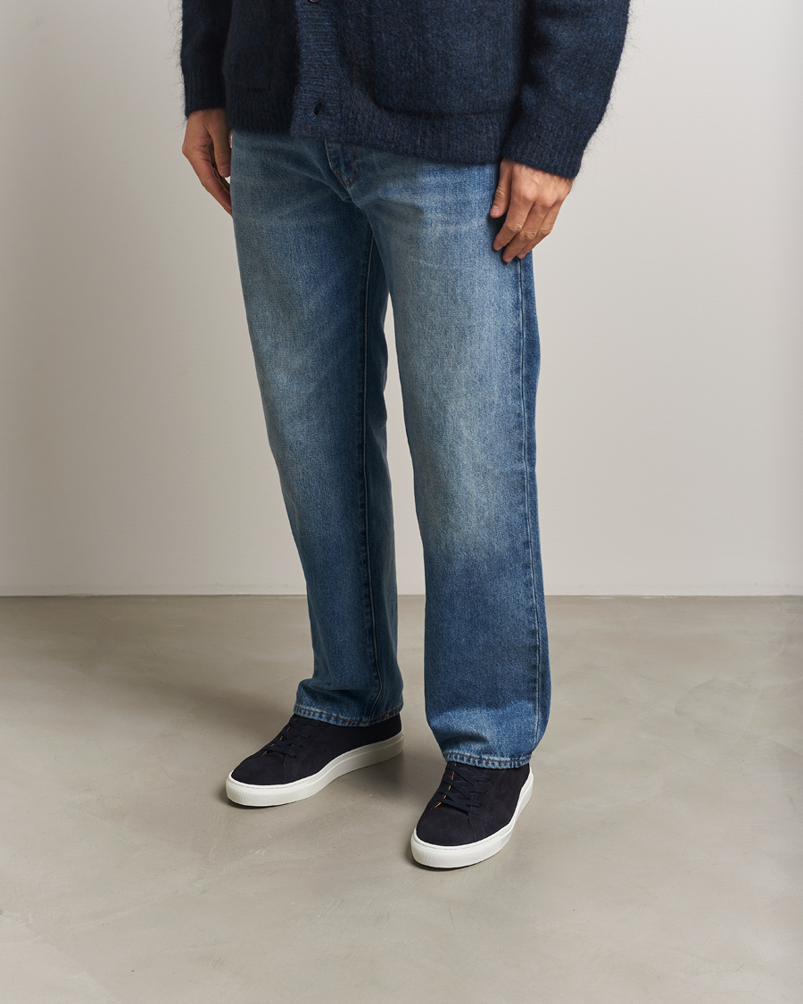 Herren | Sneaker | A Day's March | Suede Marching Sneaker Navy