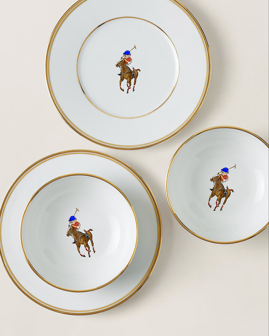 Herren | Für das Zuhause | Ralph Lauren Home | Bowl and Plate Gift Set White/Gold