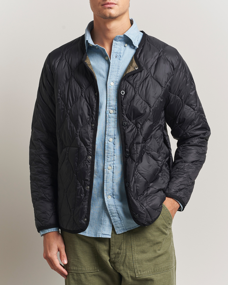 Herren | Jacken | TAION | Military Crew Neck Down Jacket Black