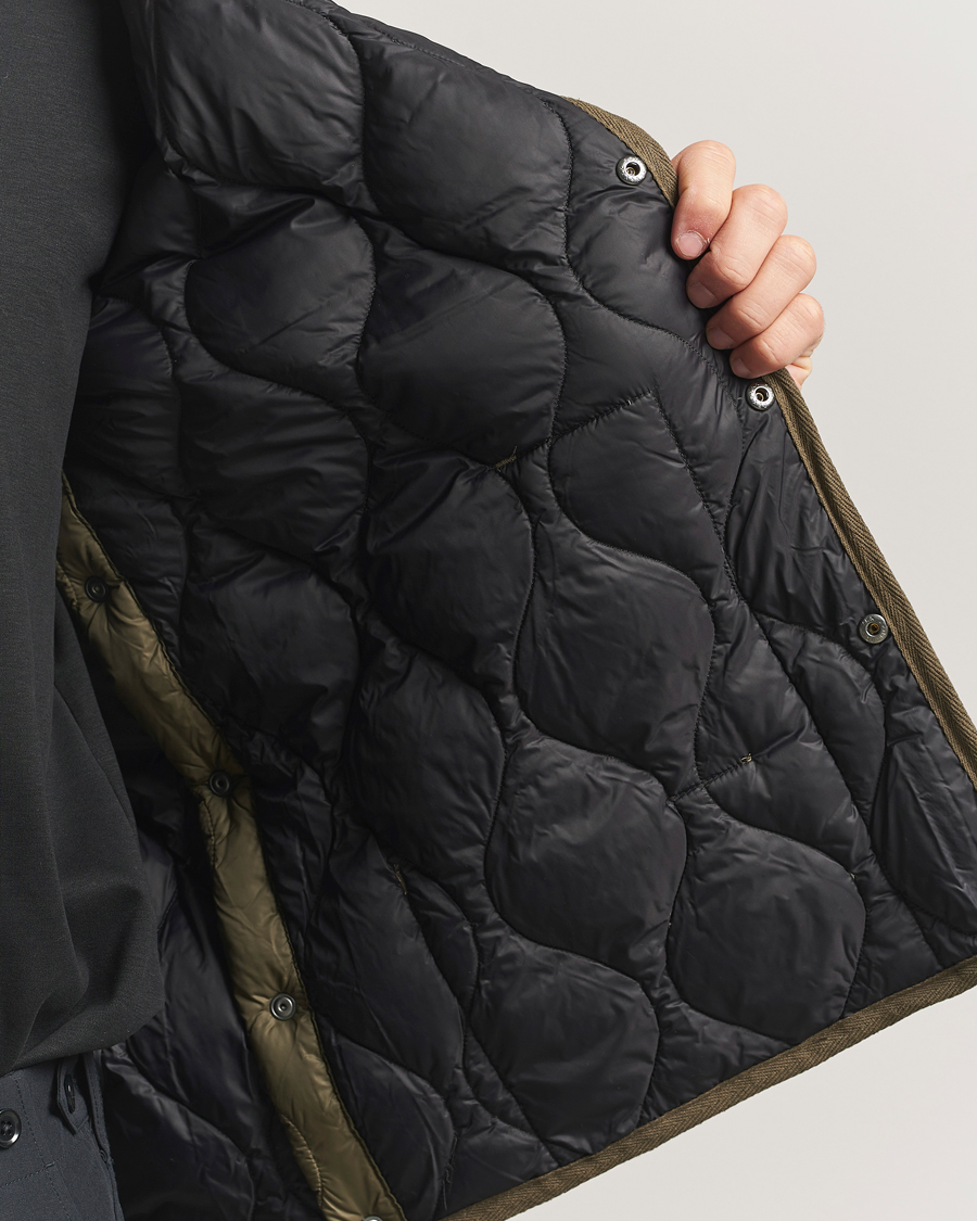 Herren | Jacken | TAION | Military Crew Neck Down Jacket Dark Olive