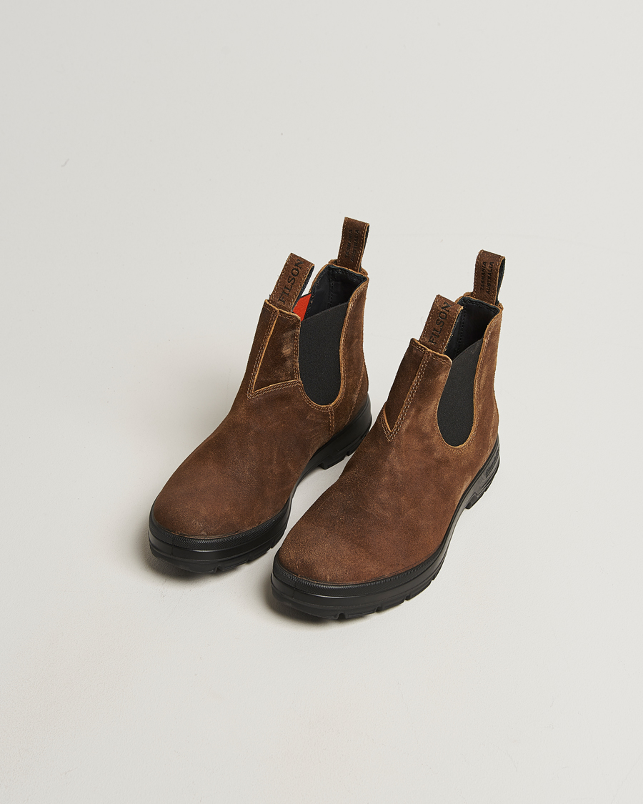 Herren | Boots | Filson | 2535 Waxed Suede Boot Siena