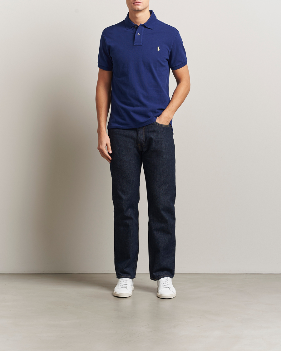 Herren | Poloshirts | Polo Ralph Lauren | Slim Fit Polo Fall Royal
