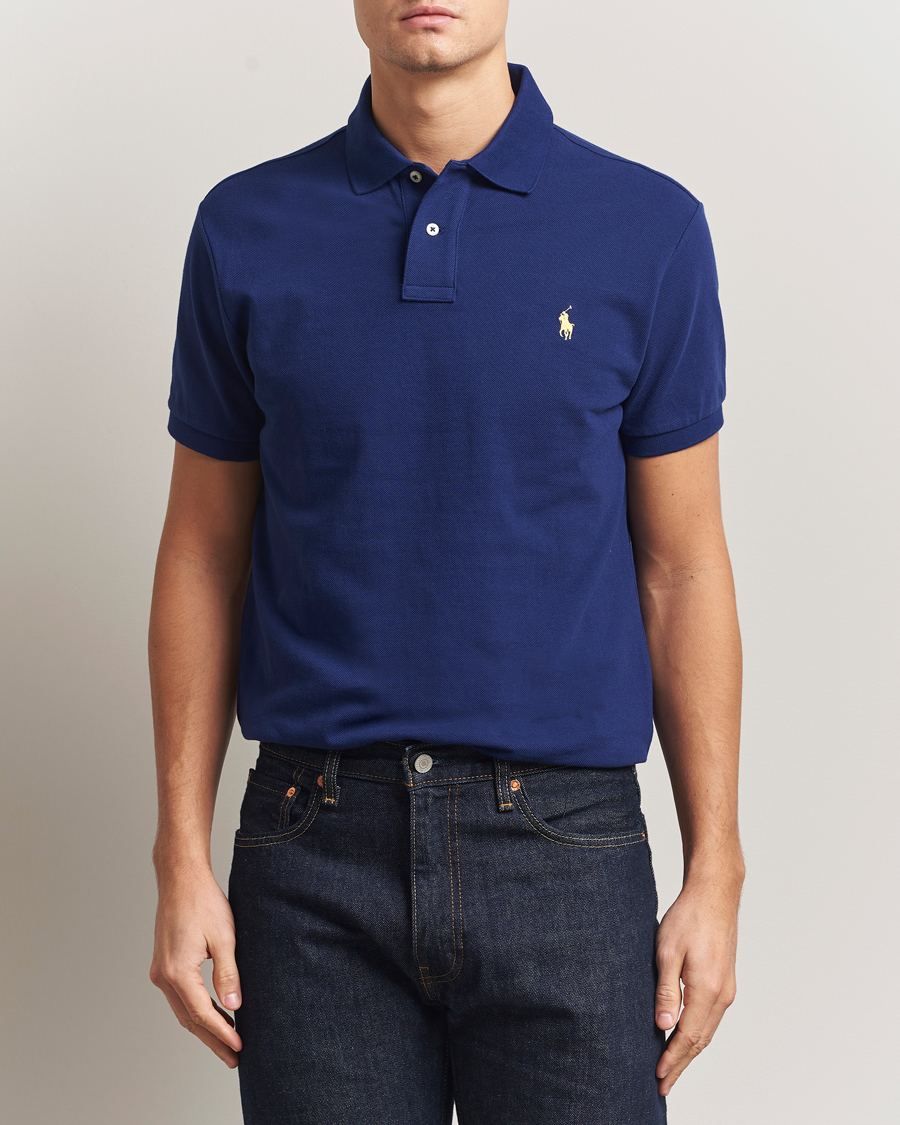 Herren | Poloshirts | Polo Ralph Lauren | Slim Fit Polo Fall Royal