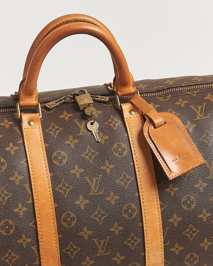 Herren | Pre-Owned & Vintage Bags | Louis Vuitton Pre-Owned | Keepall 55 Monogram