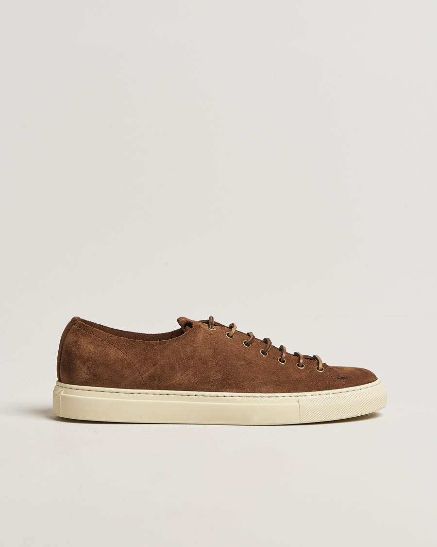 Herren | Sneaker | Buttero | Tanino Suede Sneaker Brown