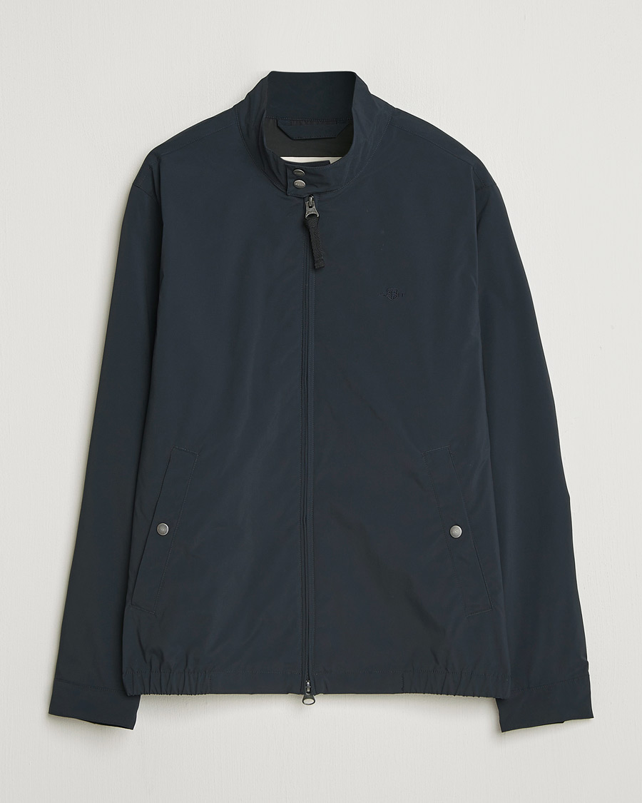 Herren | Jacken | GANT | Lightweight Harrington Jacket Black