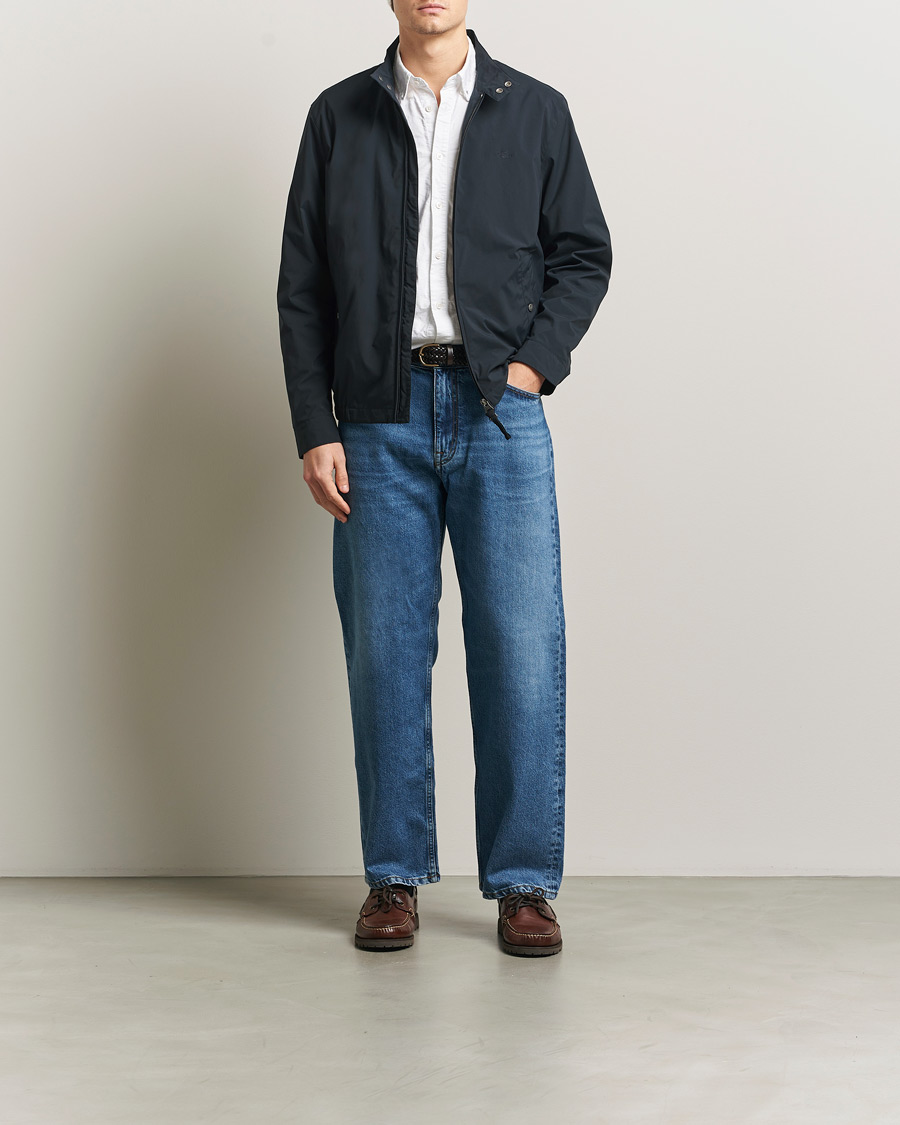 Herren | Jacken | GANT | Lightweight Harrington Jacket Black