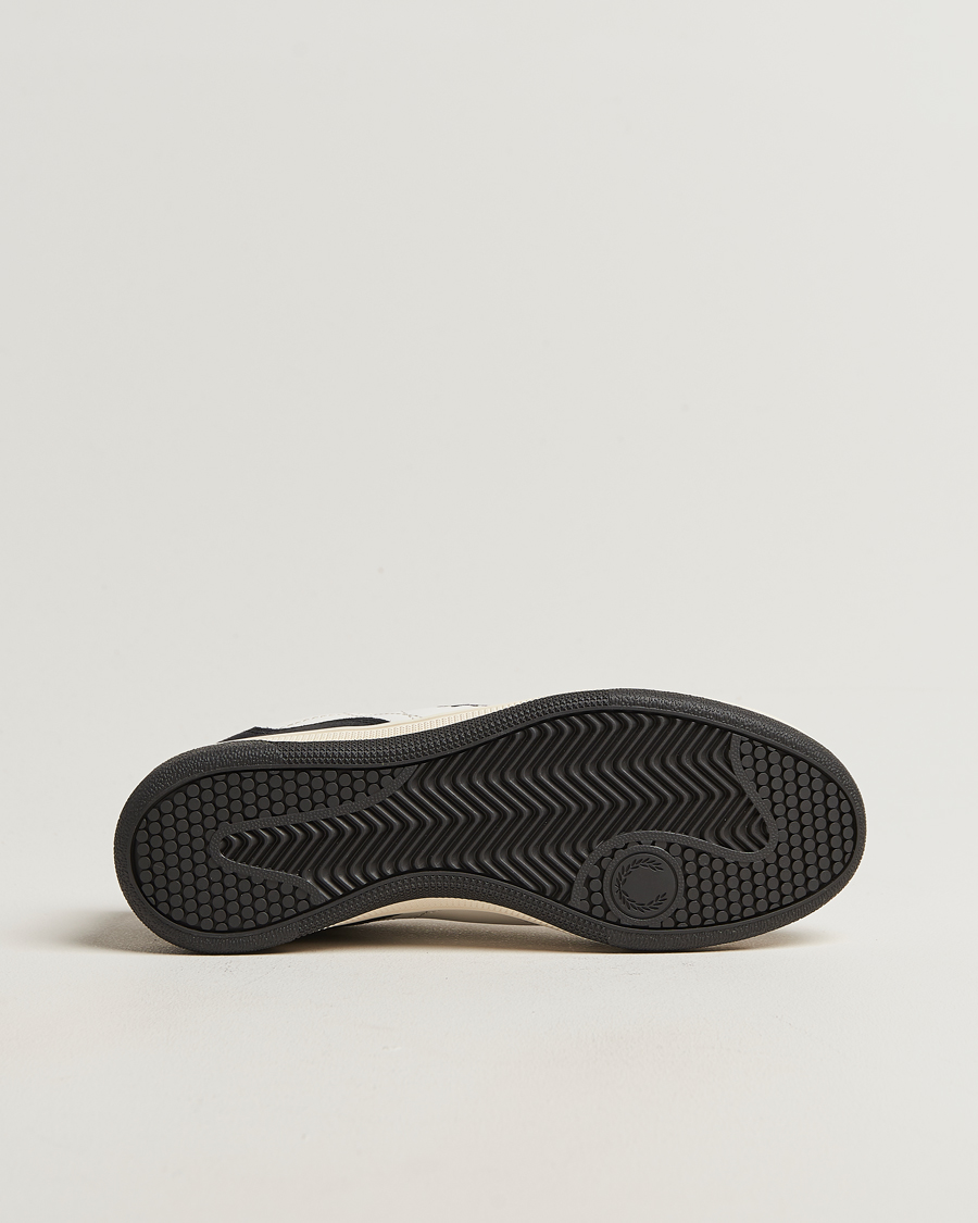 Herren | Sneaker | Fred Perry | B11 Leather/Suede Sneaker Snow White/Navy