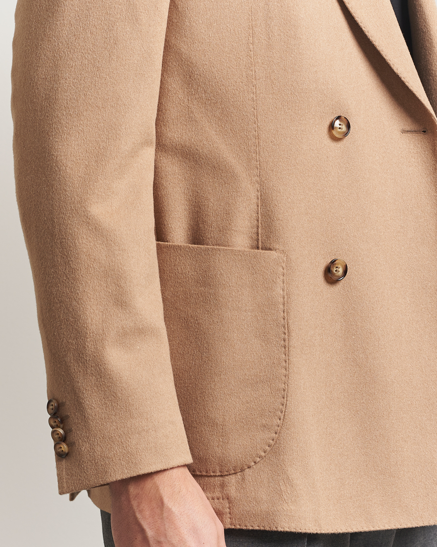 Herren | Sakkos | Oscar Jacobson | Farris Baby Camel Loro Piana Blazer Beige
