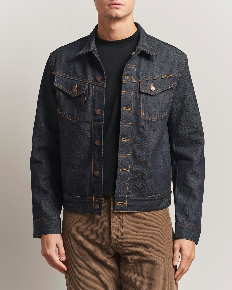 Herren | Jacken | Nudie Jeans | Conny Denim Jacket Sunburns Blue
