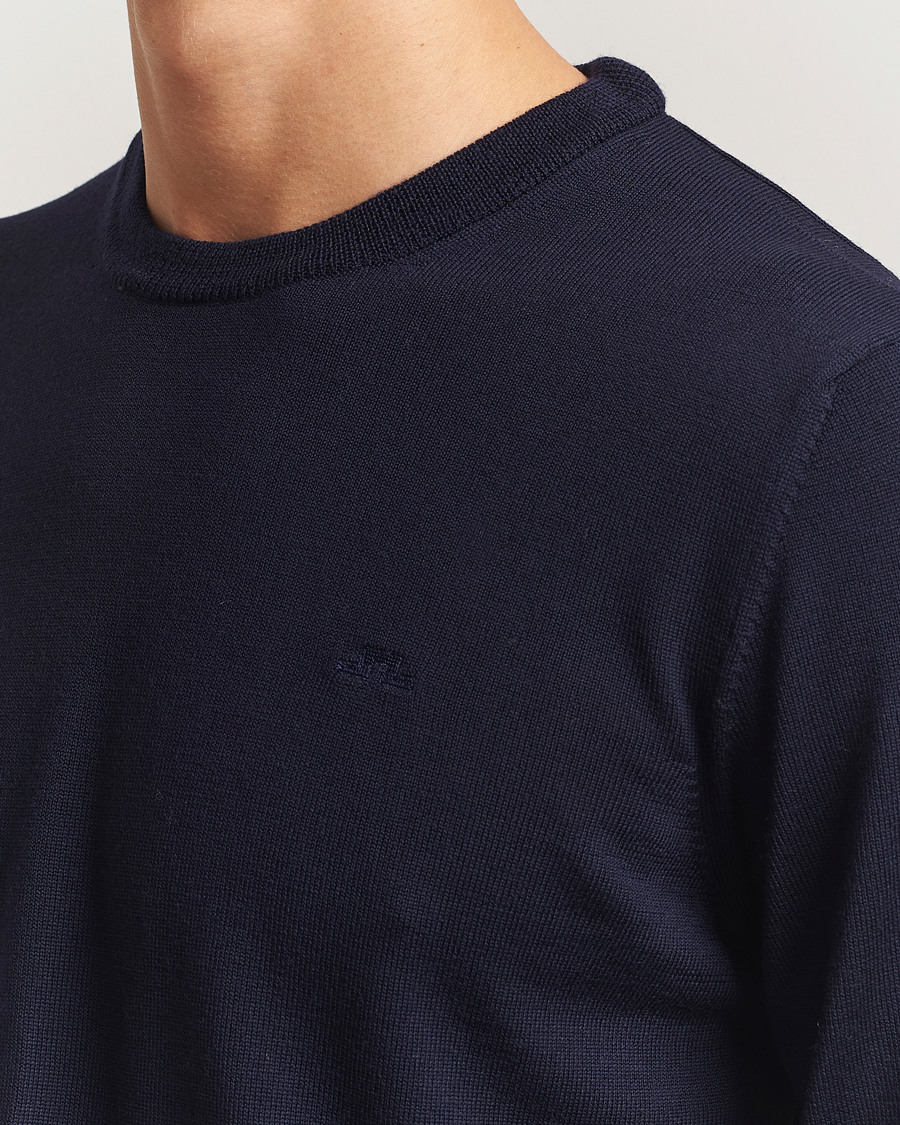 Herren | Pullover | J.Lindeberg | Keane Merino Crew Neck Navy