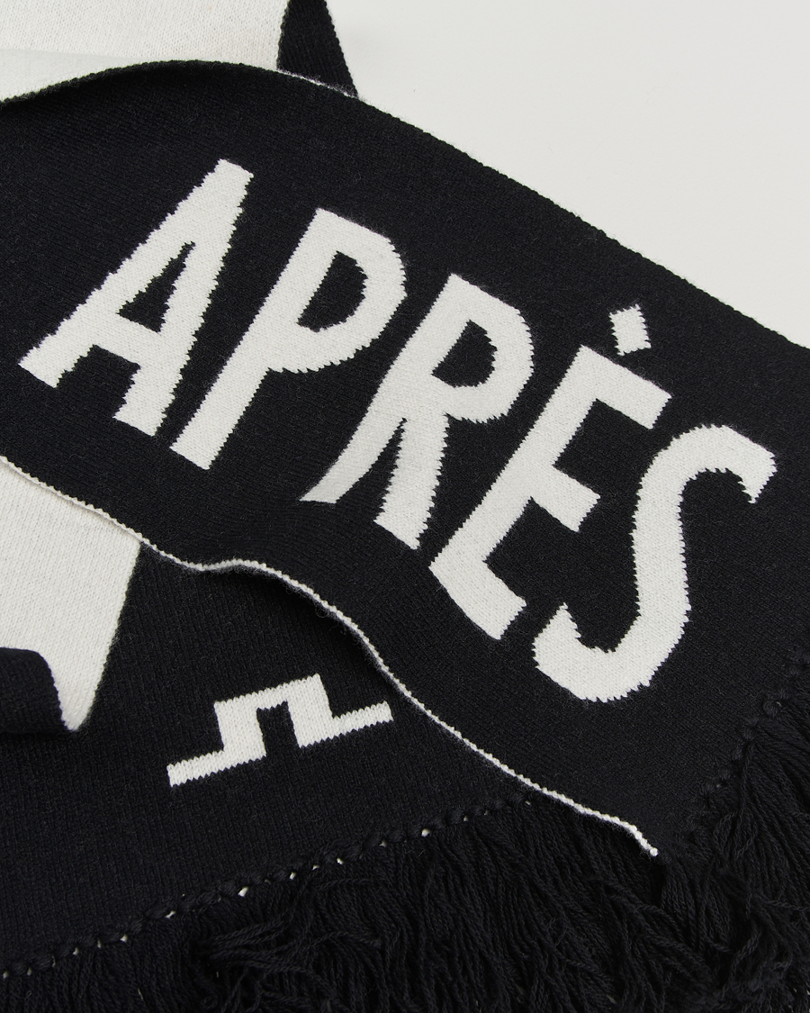 Herren | Schals | J.Lindeberg | Jasper Graphic Scarf Black