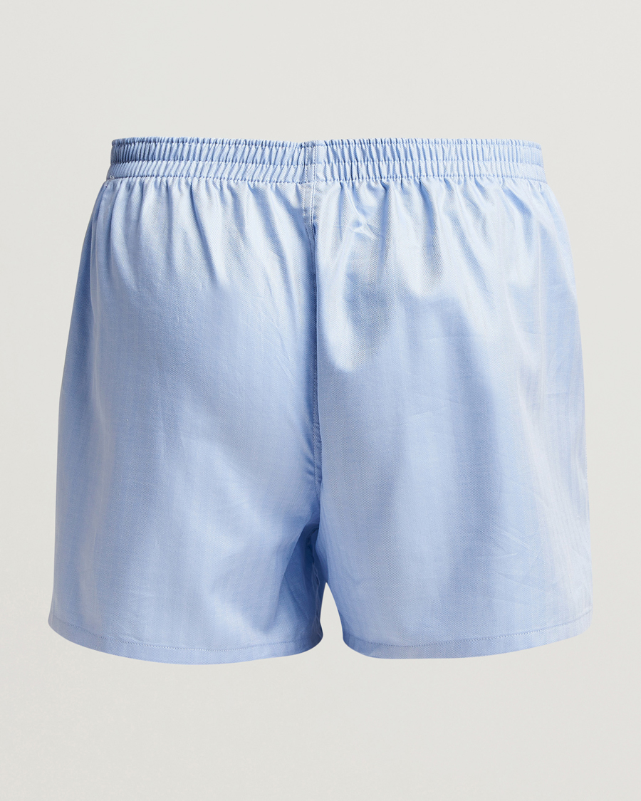 Herren | Unterwäsche | Falke | Cotton Woven Boxer Shorts Light Blue