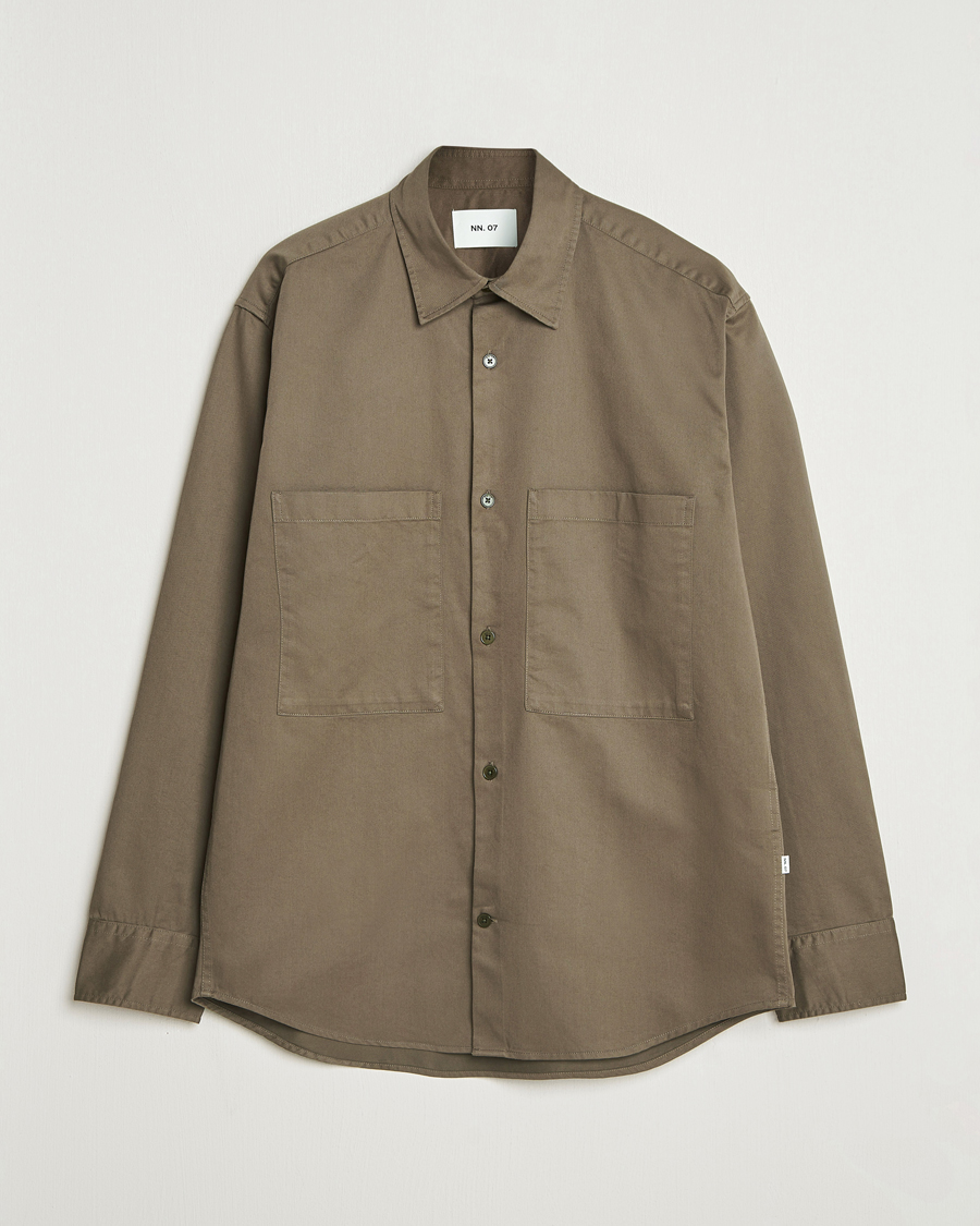 Herren | Hemden | NN07 | Freddy Tencel Workwear Shirt Mable Husk