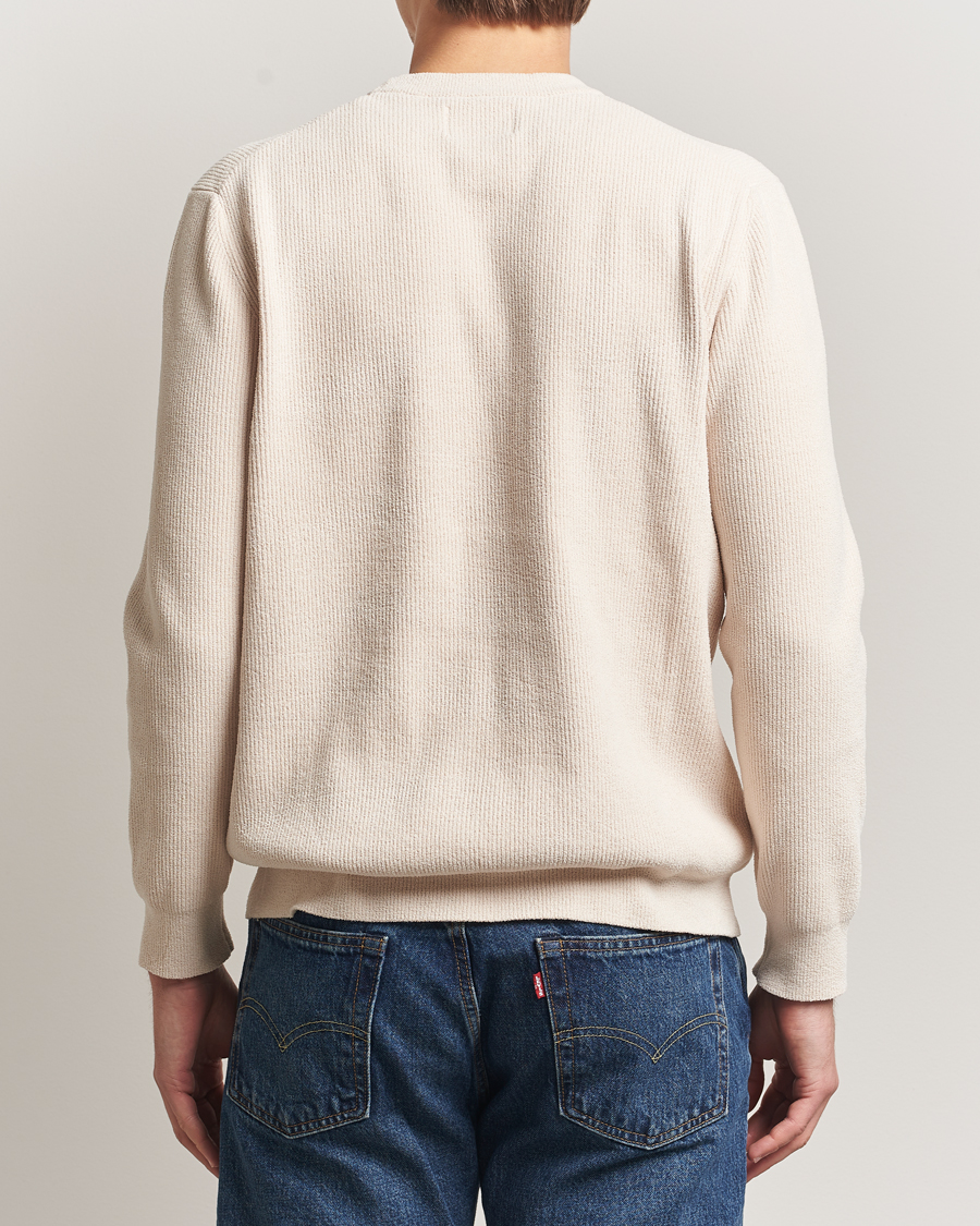 Herren | Pullover | NN07 | Danny Rib Knitted Crew Neck Ivory