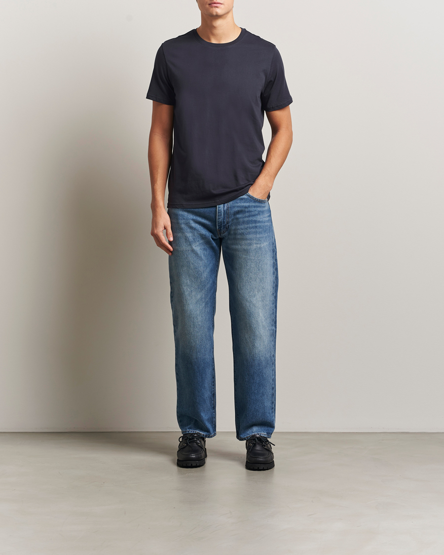 Herren | T-Shirts | NN07 | Percy Crew Neck T-Shirt Deep Navy