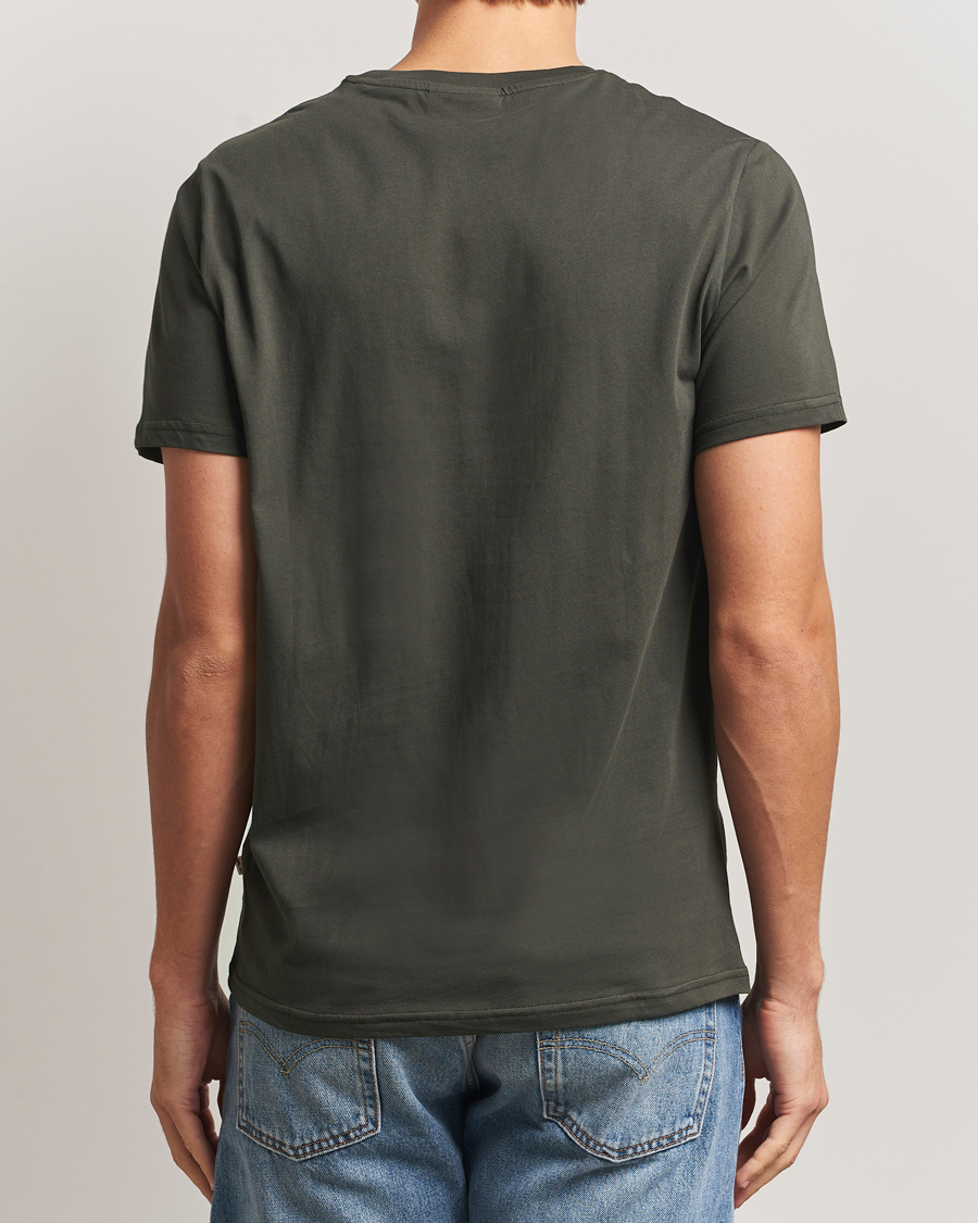 Herren | T-Shirts | NN07 | Percy Crew Neck T-Shirt Dark Army