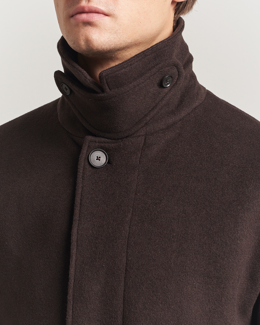 Herren | Jacken | NN07 | Gibson Wool Coat Demitasse Brown