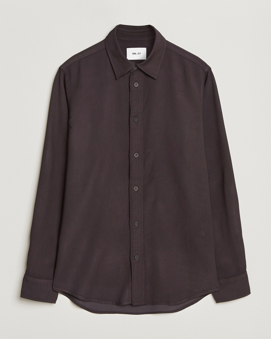 Herren | Hemden | NN07 | Colby Viscose Shirt Dusky Port
