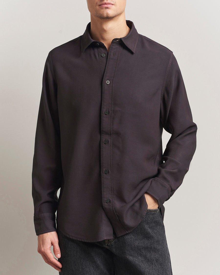 Herren | Hemden | NN07 | Colby Viscose Shirt Dusky Port