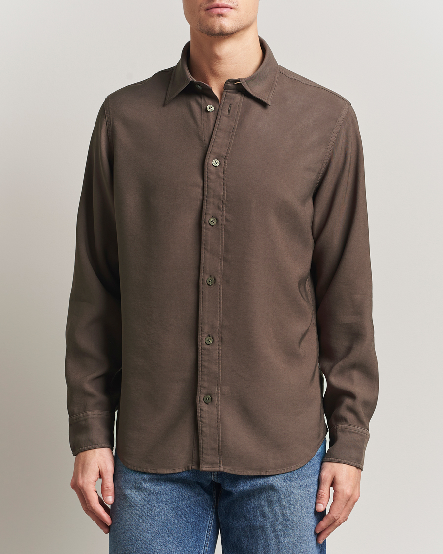 Herren | Hemden | NN07 | Colby Viscose Shirt Mable Husk