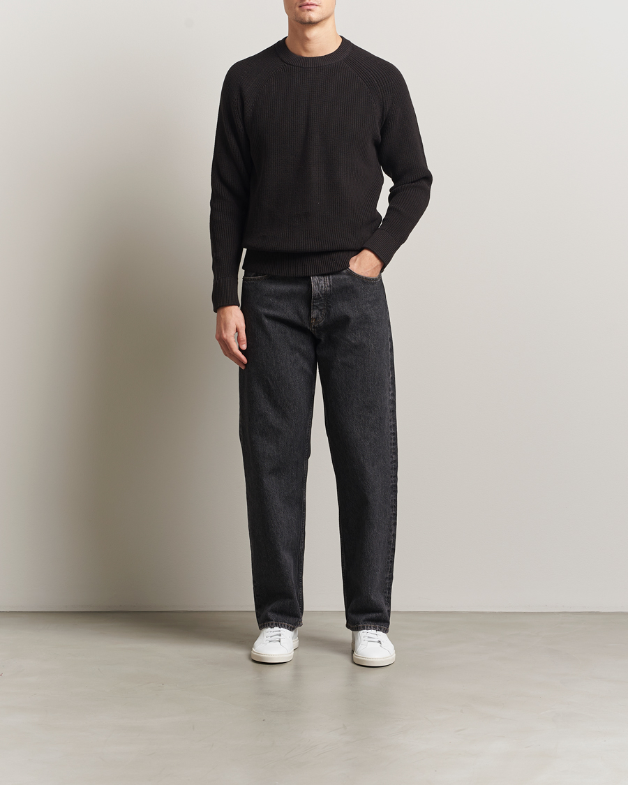 Herren | Pullover | NN07 | Jacobo Cotton Knitted Sweater Dusky Port