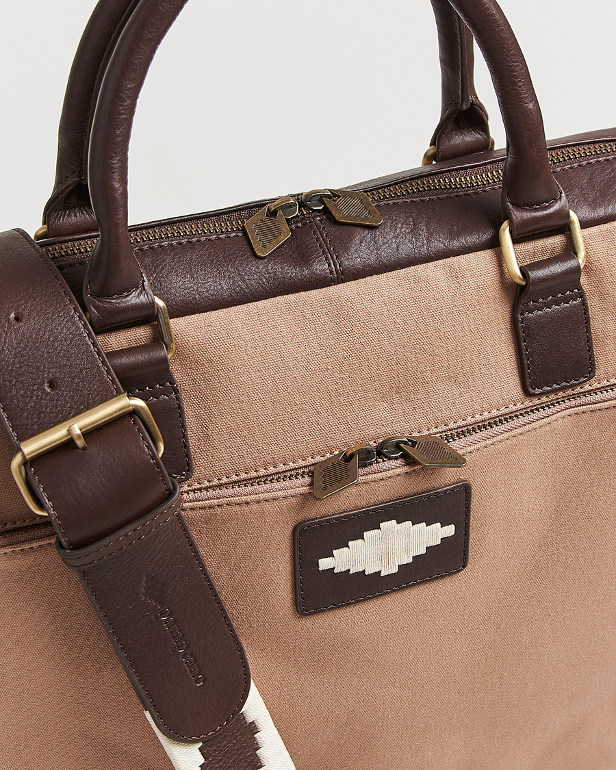 Herren | Taschen | Pampeano | Mensajero Canvas Briefcase Sand