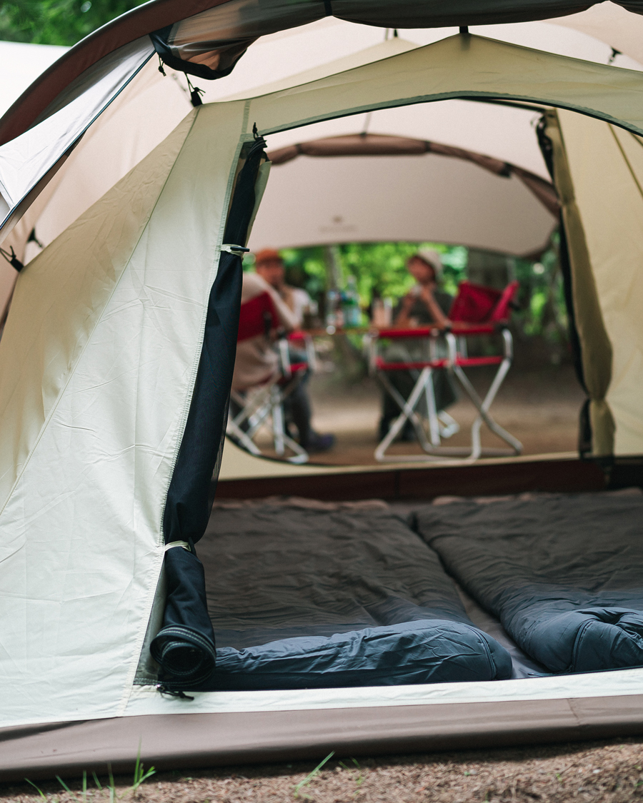 Herren | Outdoor living | Snow Peak | Land Nest Dome Medium Tent & Tarp Set Brown