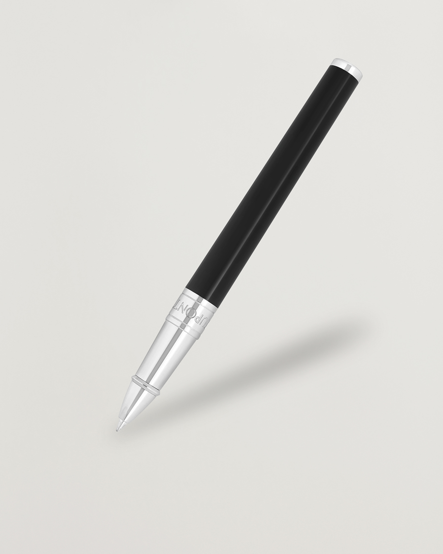 Herren | Stifte | S.T. Dupont | D-Initial Rollerball Pen Black/Chrome