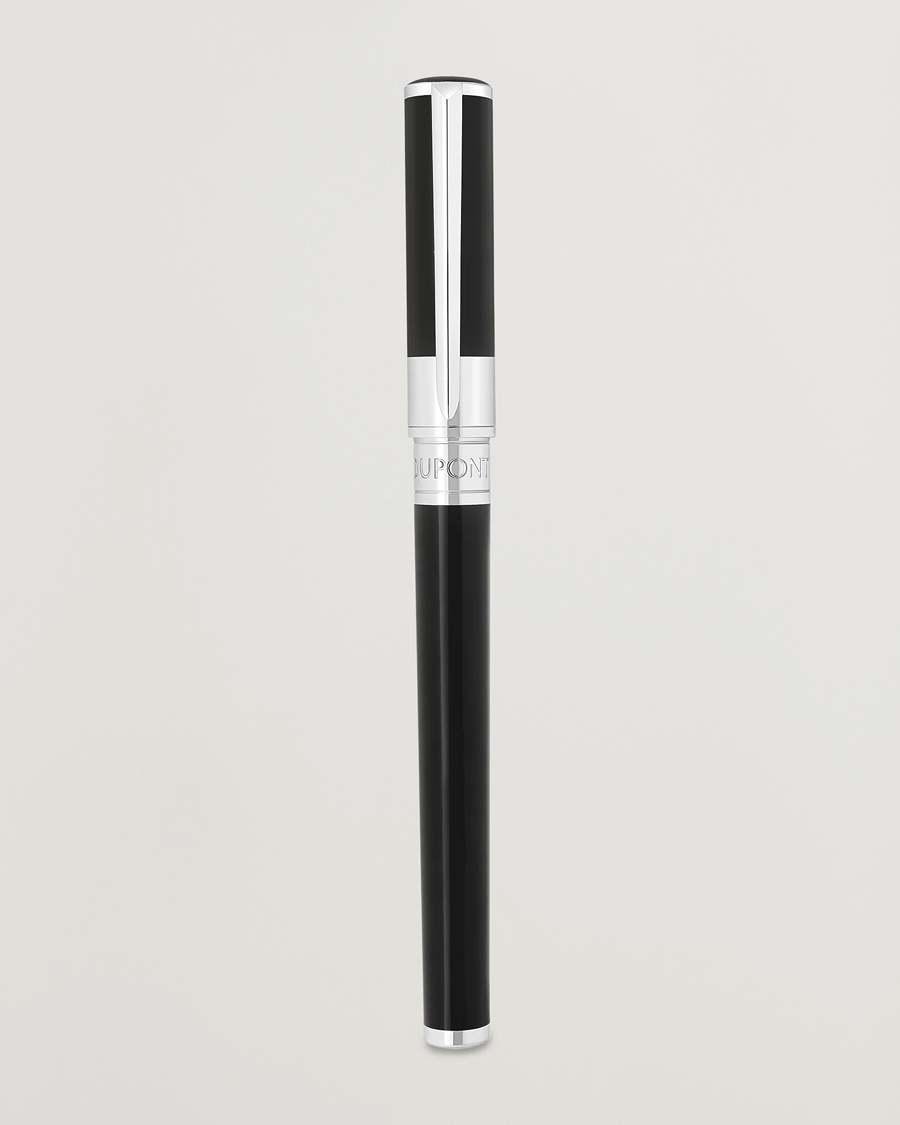 Herren | Stifte | S.T. Dupont | D-Initial Rollerball Pen Black/Chrome