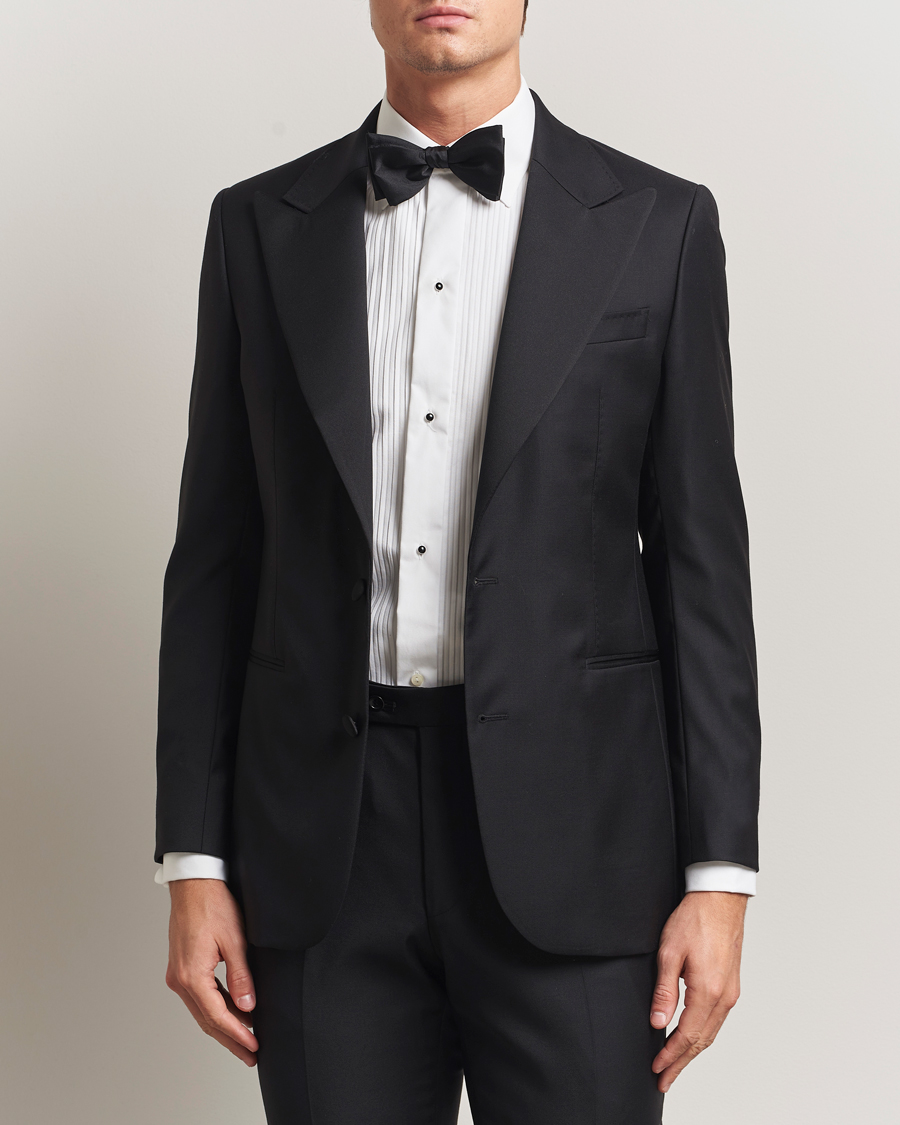 Herren | Sakkos | Morris | Loro Piana Tuxedo Jacket Black