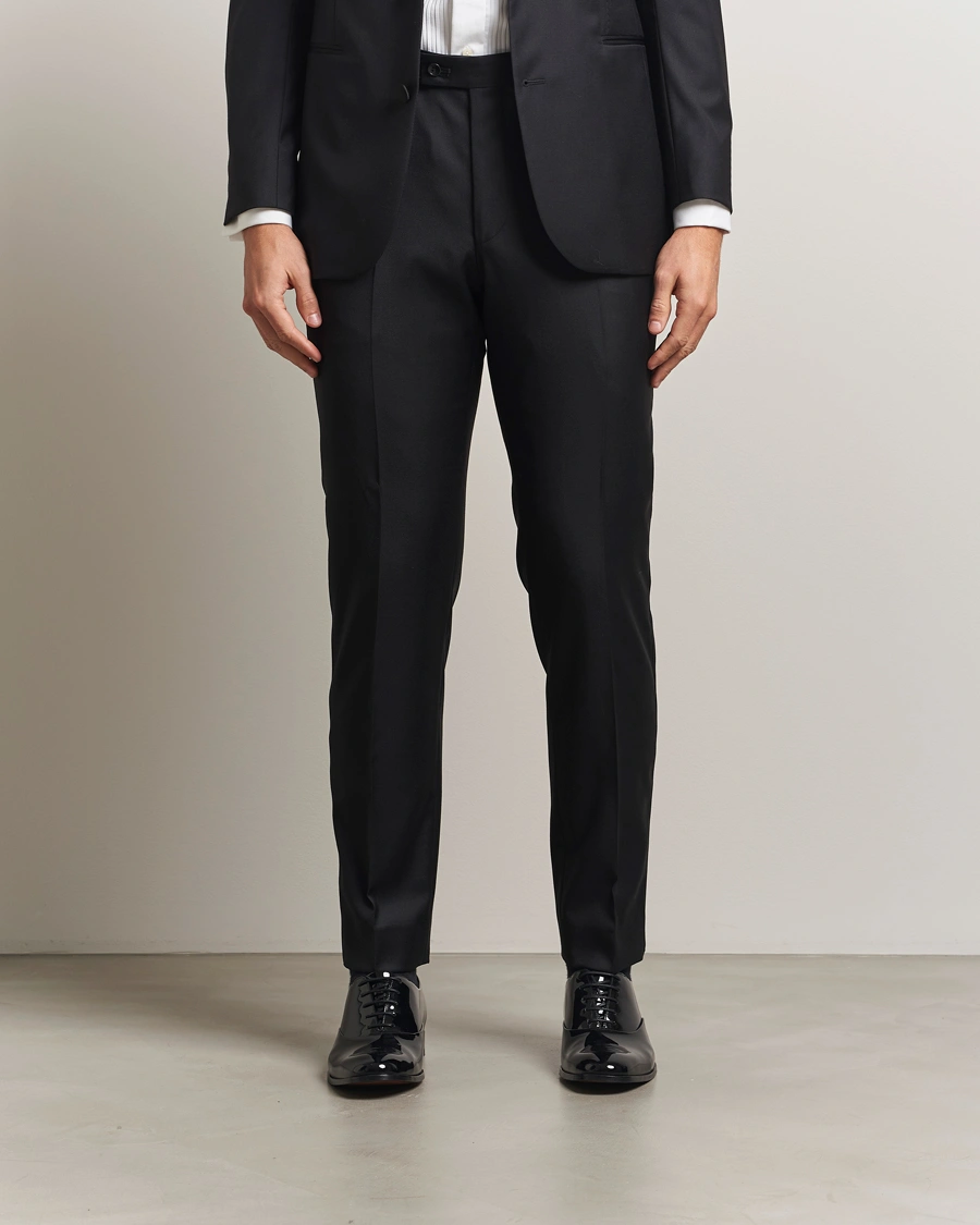 Herren | Hosen | Morris | Loro Piana Tuxedo Trousers Black