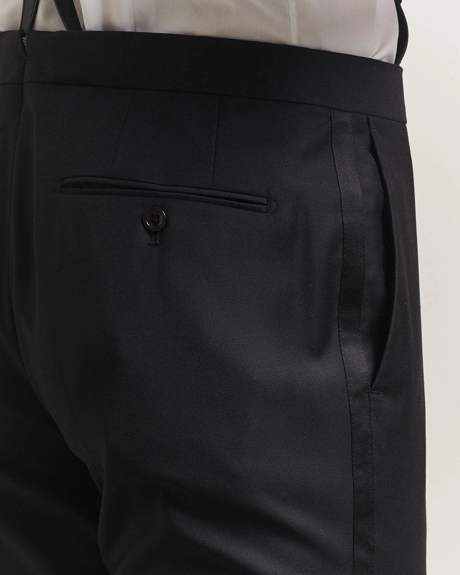 Herren | Hosen | Morris | Loro Piana Tuxedo Trousers Black