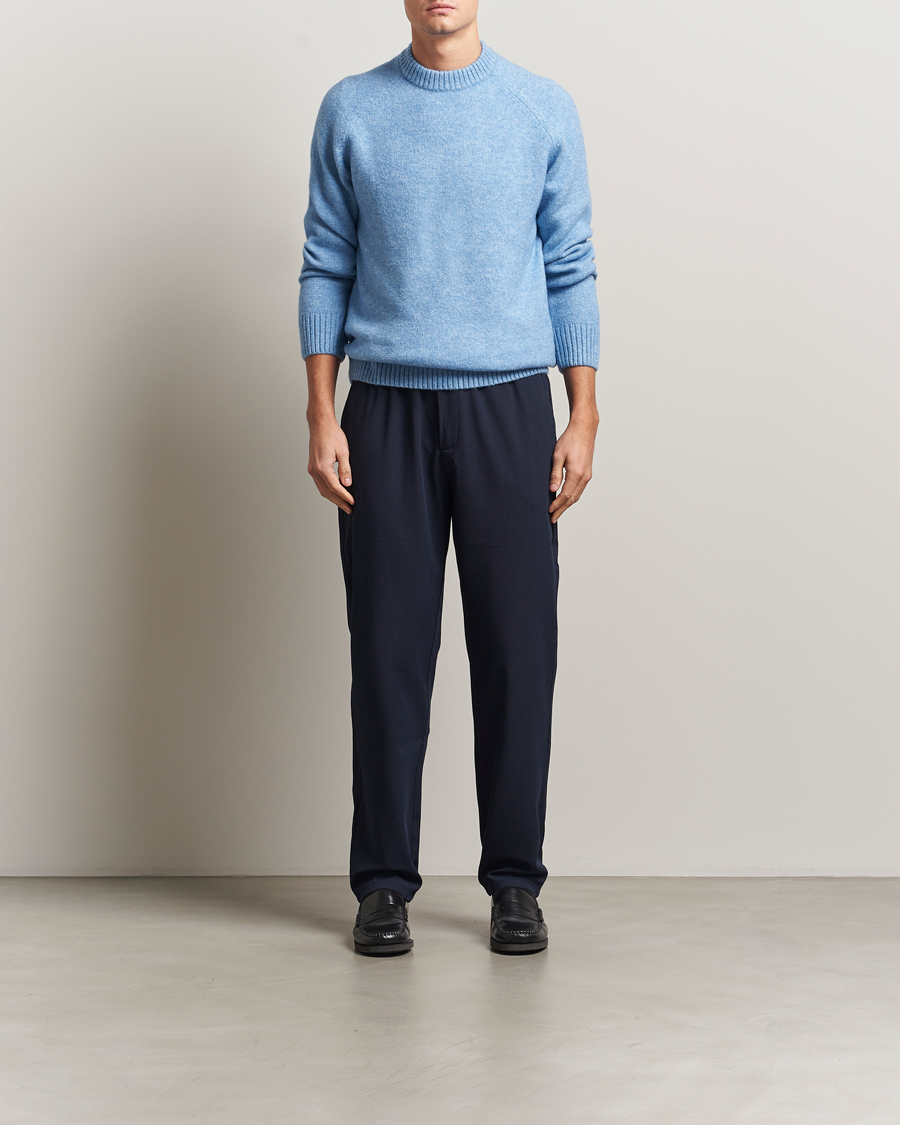 Herren | Pullover | LES DEUX | Gilbert Crew Neck Knit Allure Blue