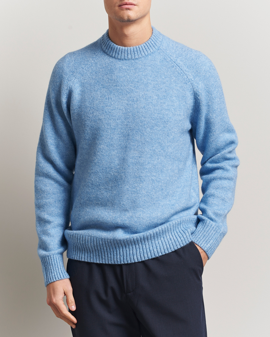 Herren | Pullover | LES DEUX | Gilbert Crew Neck Knit Allure Blue