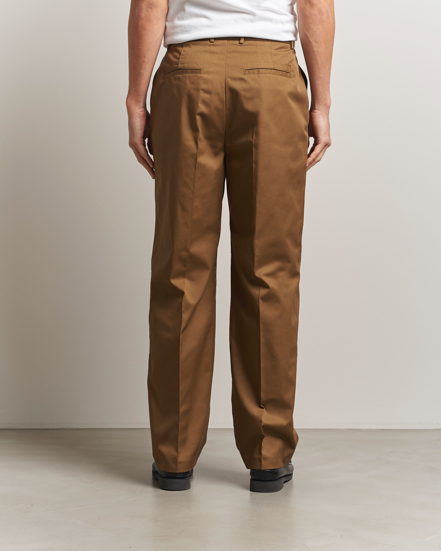 Herren | Hosen | LES DEUX | Reece Pleated Heavy Twill Pant Dark Sand