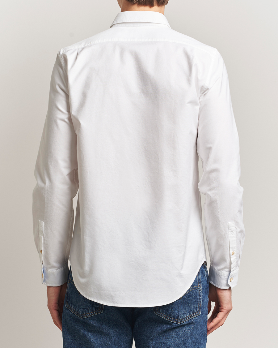 Herren | Hemden | PS Paul Smith | Tailored Fit Embroidered Oxford Shirt White
