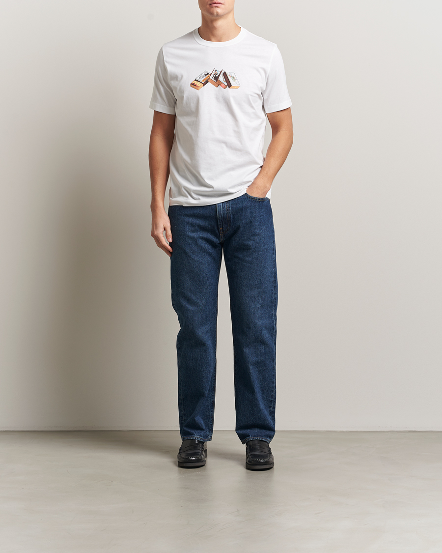 Herren | T-Shirts | PS Paul Smith | Matchboxes Printed T-Shirt White
