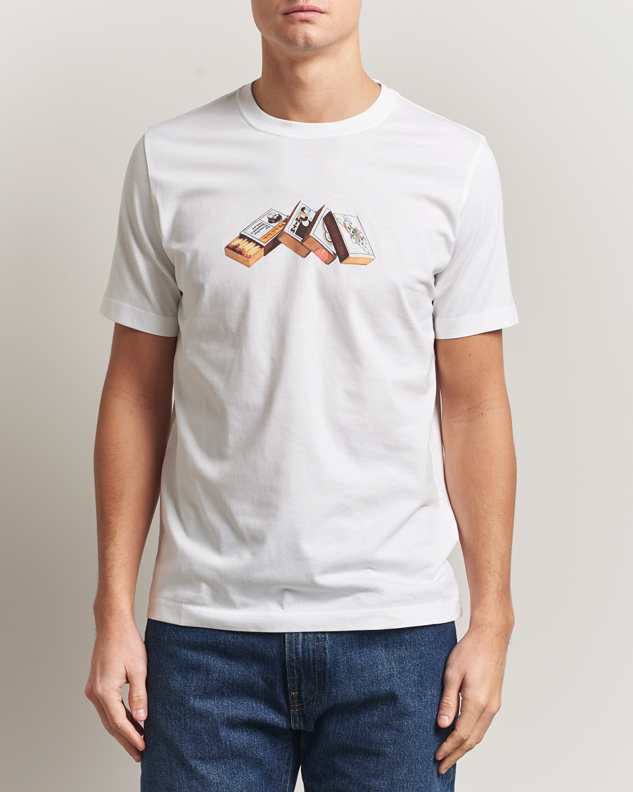 Herren | T-Shirts | PS Paul Smith | Matchboxes Printed T-Shirt White