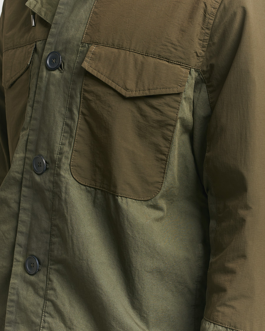 Herren | Jacken | PS Paul Smith | Cotton Ripstop Hooded Jacket Dark Green