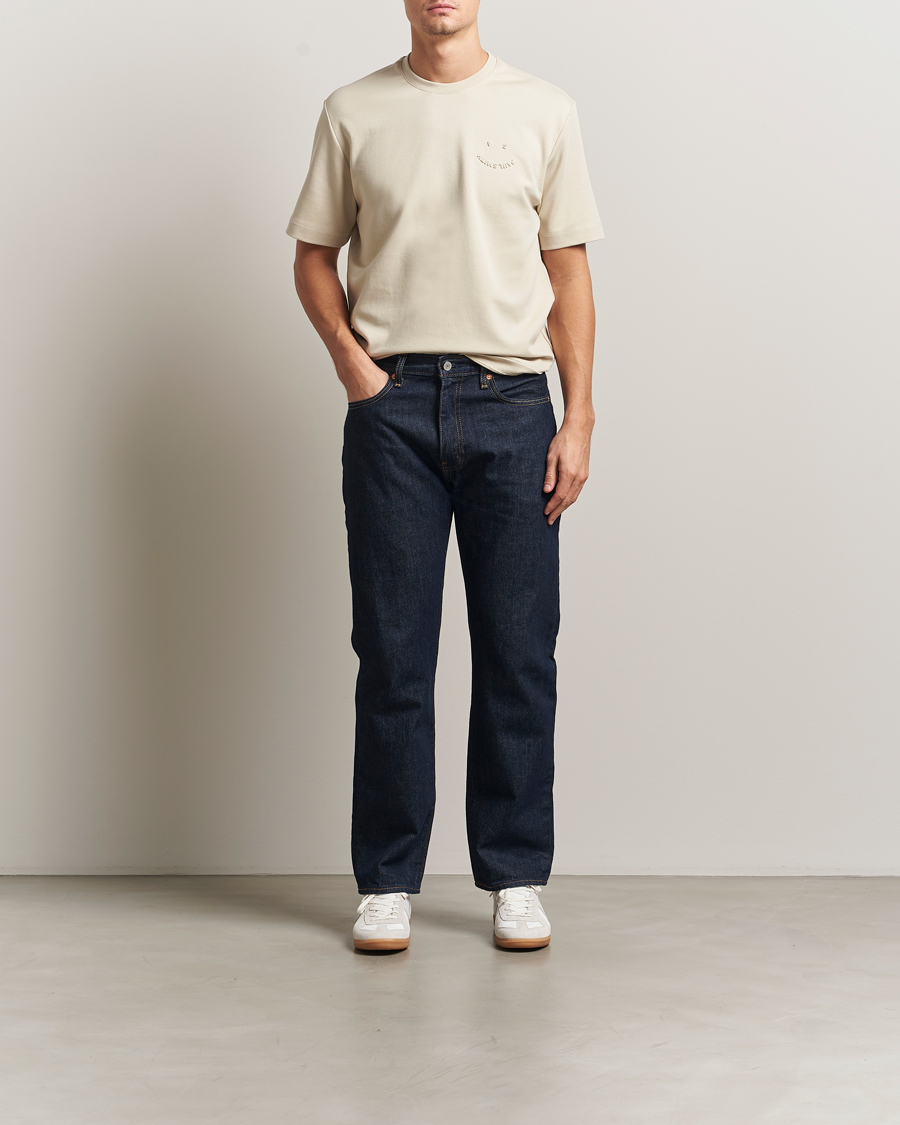 Herren | T-Shirts | PS Paul Smith | Casual Fit Happy T-Shirt Ecru