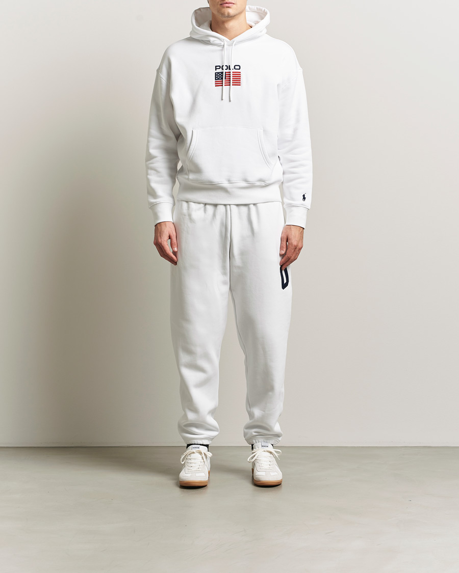 Herren | Pullover | Polo Ralph Lauren | USA Hoodie White