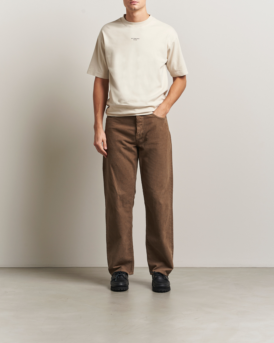 Herren | T-Shirts | Drôle de Monsieur | Classic Slogan T-Shirt Mastic