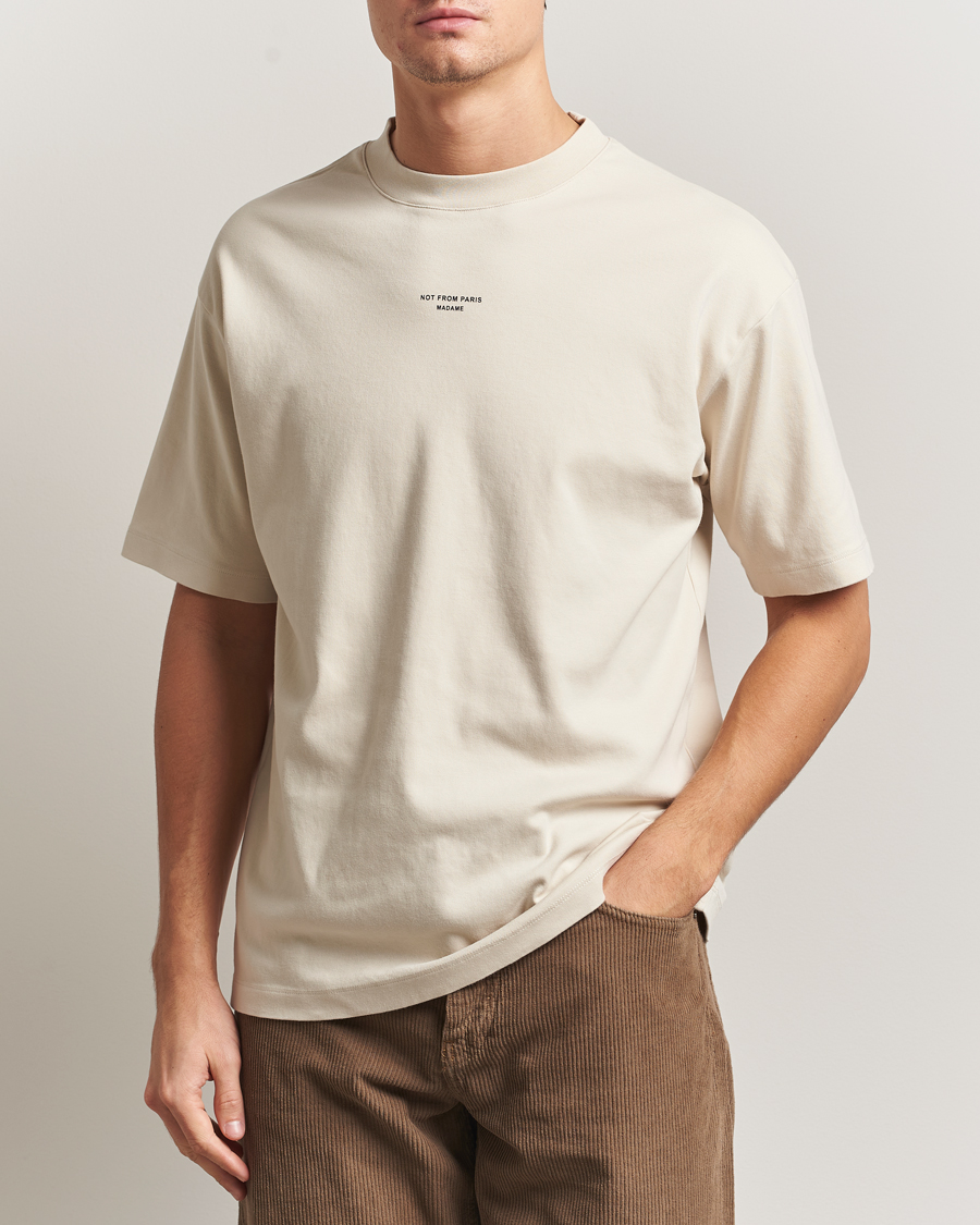 Herren | T-Shirts | Drôle de Monsieur | Classic Slogan T-Shirt Mastic