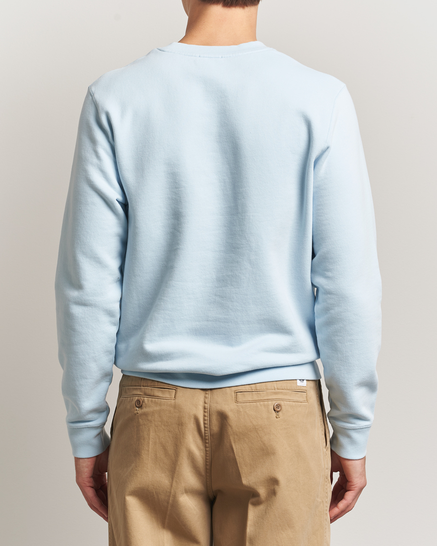 Herren | Pullover | Sunspel | Loopback Sweatshirt Frost Blue