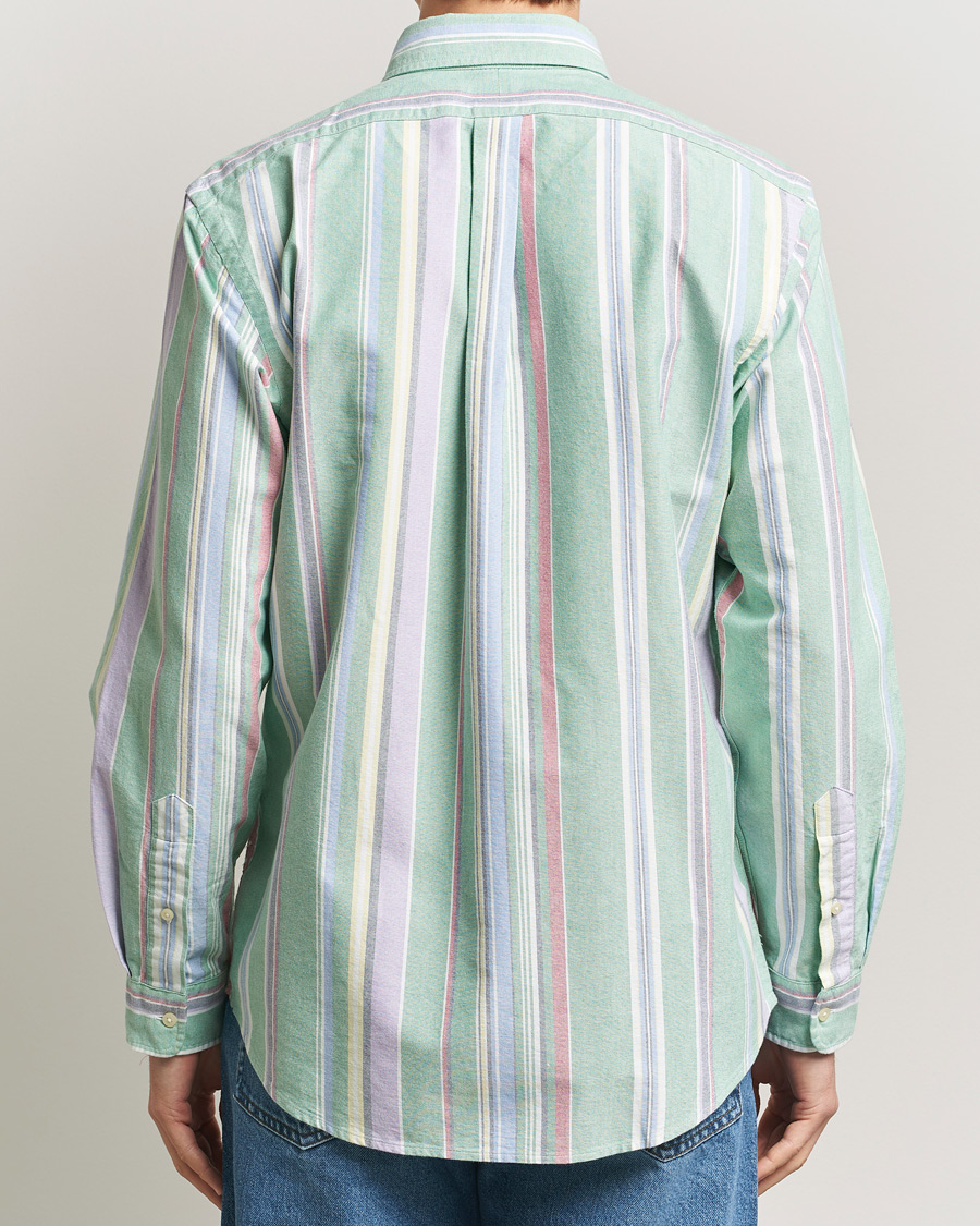 Herren | Hemden | Polo Ralph Lauren | Custom Fit Oxford Checked Shirt Green/Purple