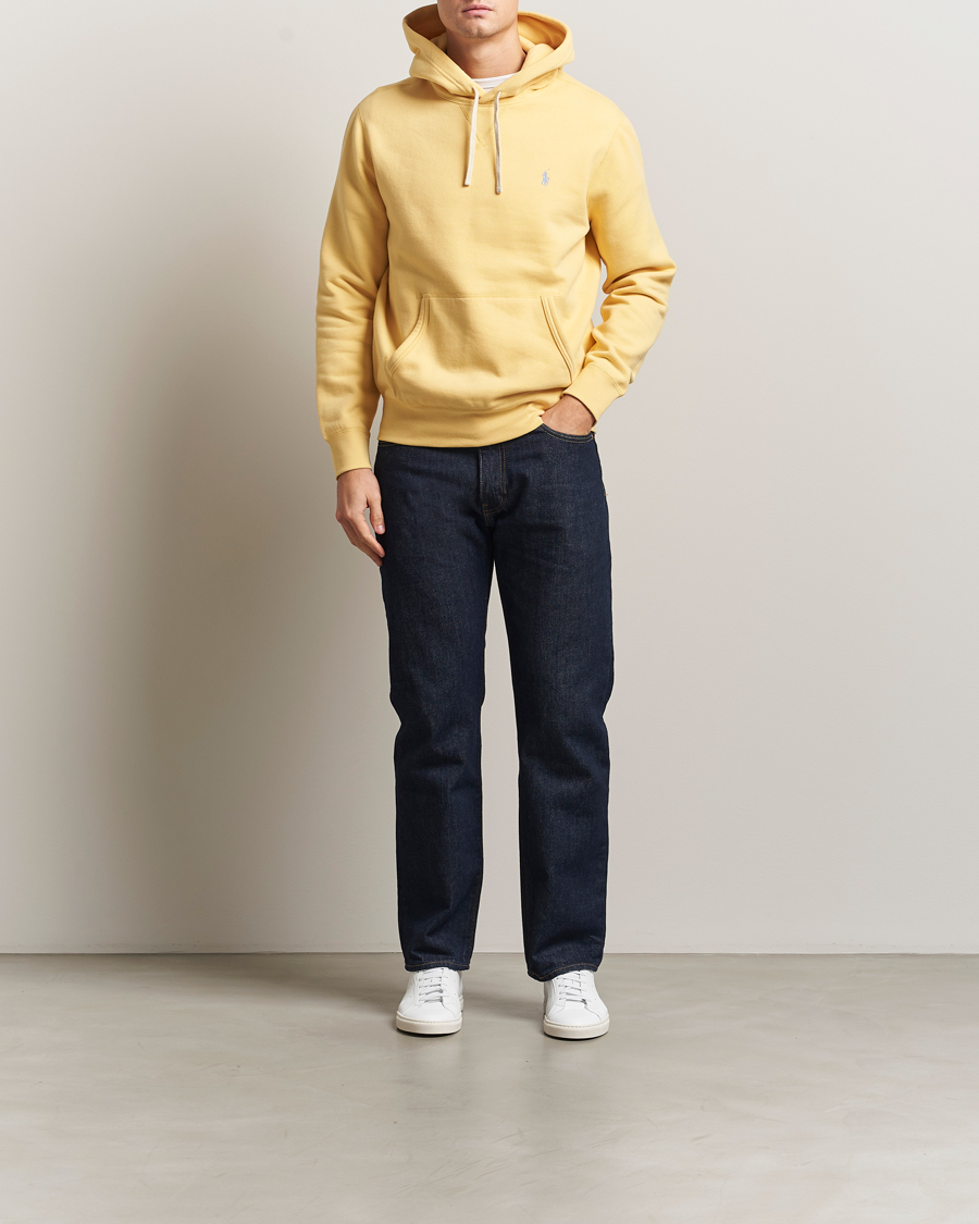 Herren | Poloshirts | Polo Ralph Lauren | RL Fleece Hoodie Corn Yellow