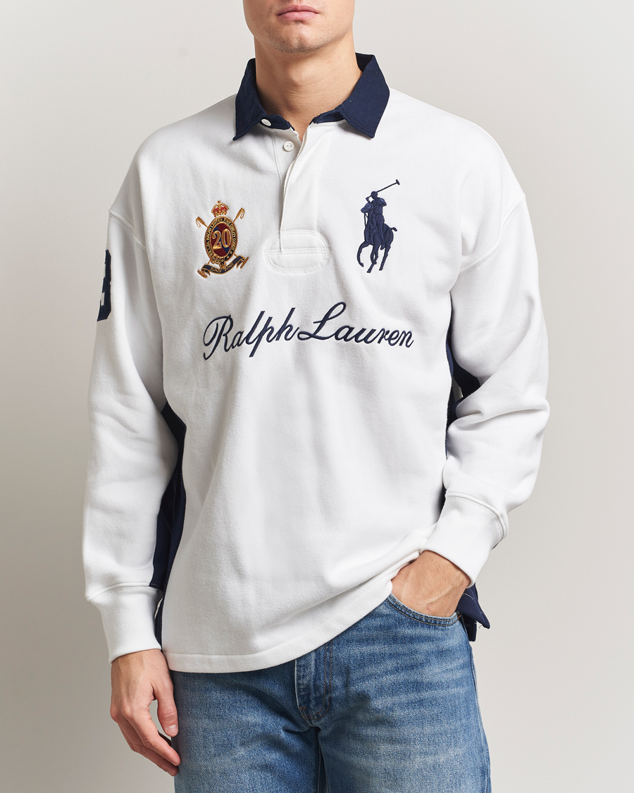 Polo Ralph Lauren Big Pony Rugby Sweater White bei Care of Carl