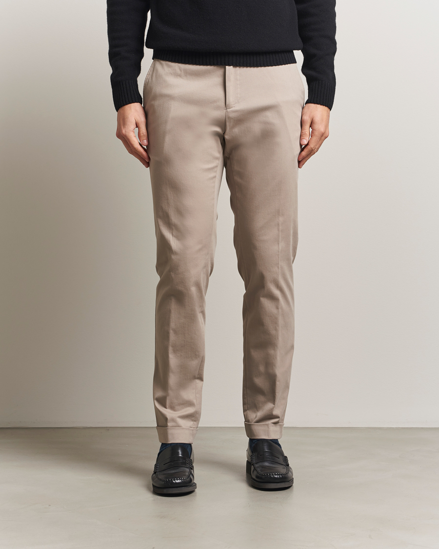 Herren | Hosen | BOSS BLACK | Genius Cotton Trousers Beige