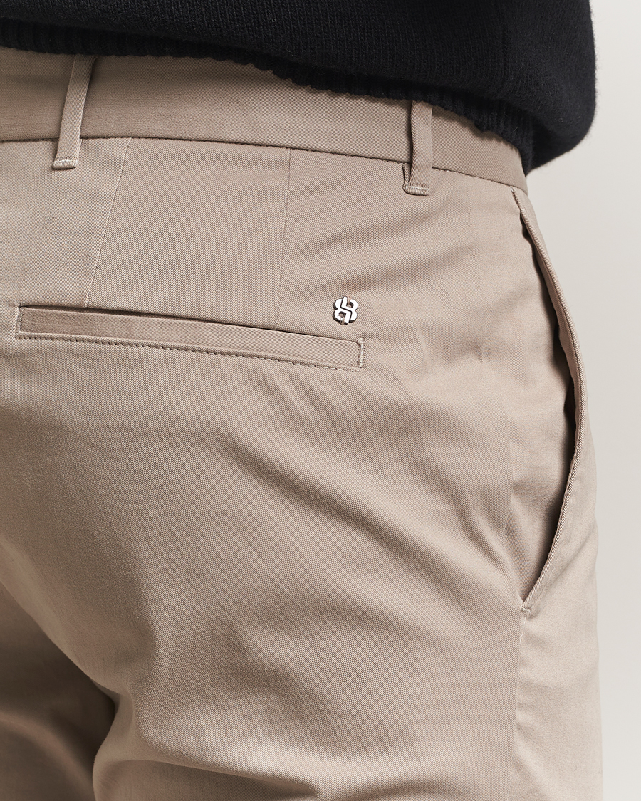 Herren | Hosen | BOSS BLACK | Genius Cotton Trousers Beige
